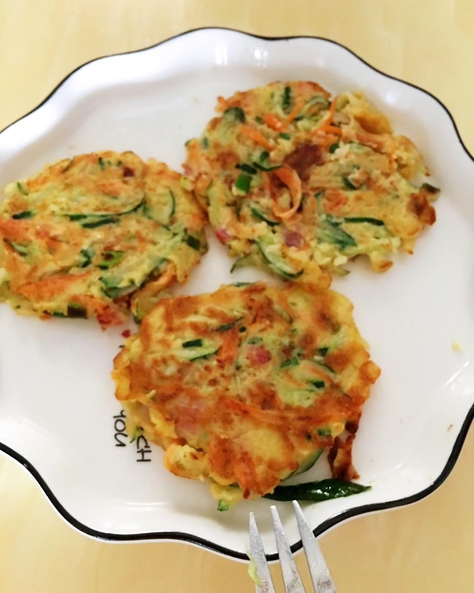 土豆胡萝卜健康早餐饼