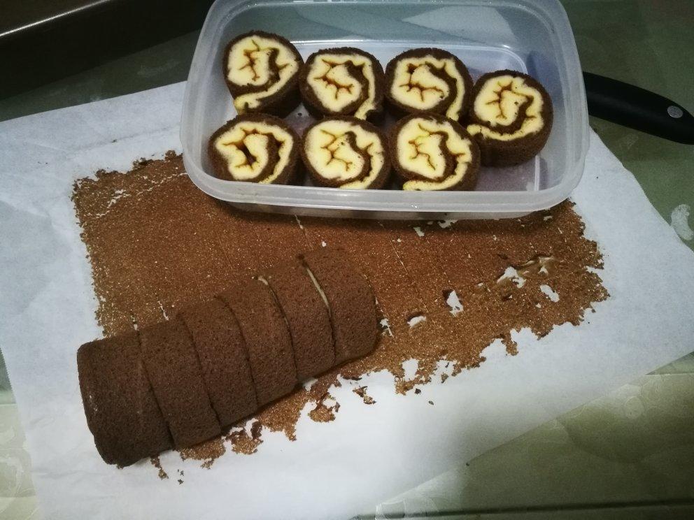 可可旋风蛋糕卷（视频）
