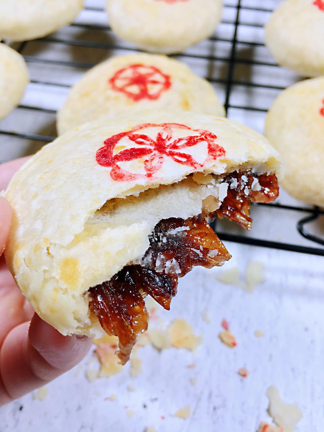 香酥掉渣·玫瑰鲜花酥饼