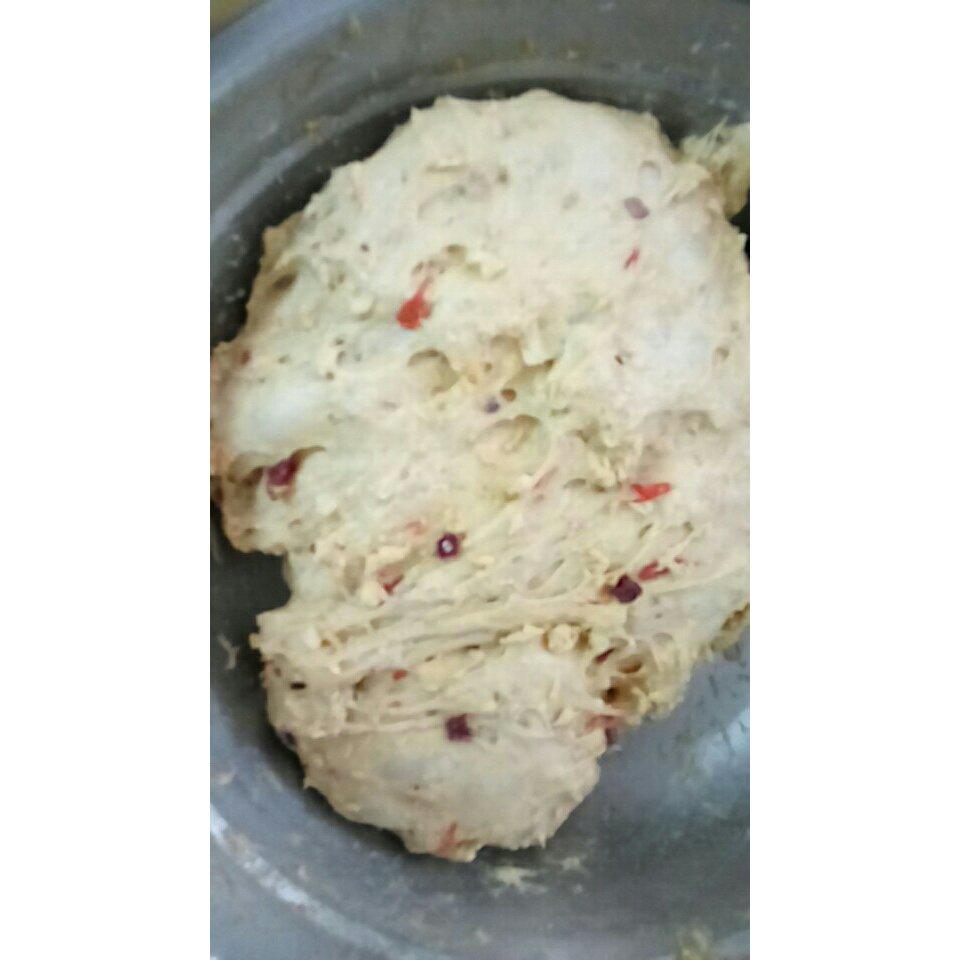 核桃蔓越莓全麦软欧