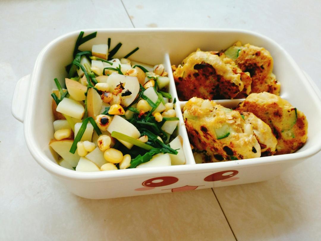 高蛋白减肥鸡肉饼