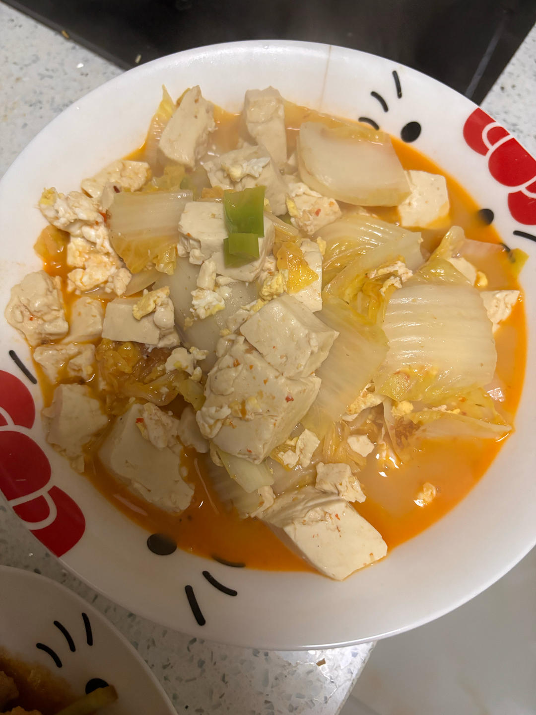 白菜豆腐汤