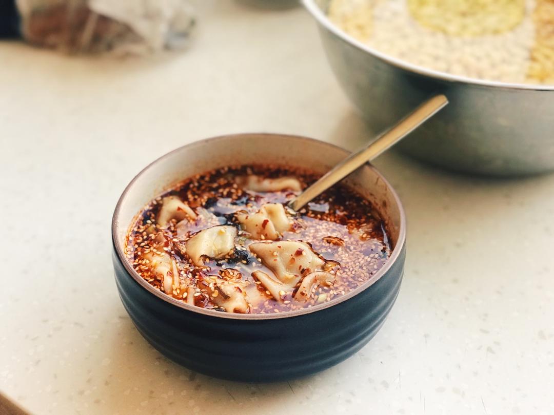 🔥好吃到汤汁都不剩❗️酸汤馄饨❗️