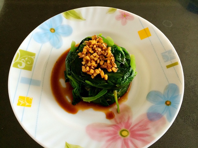 姜汁菠菜
