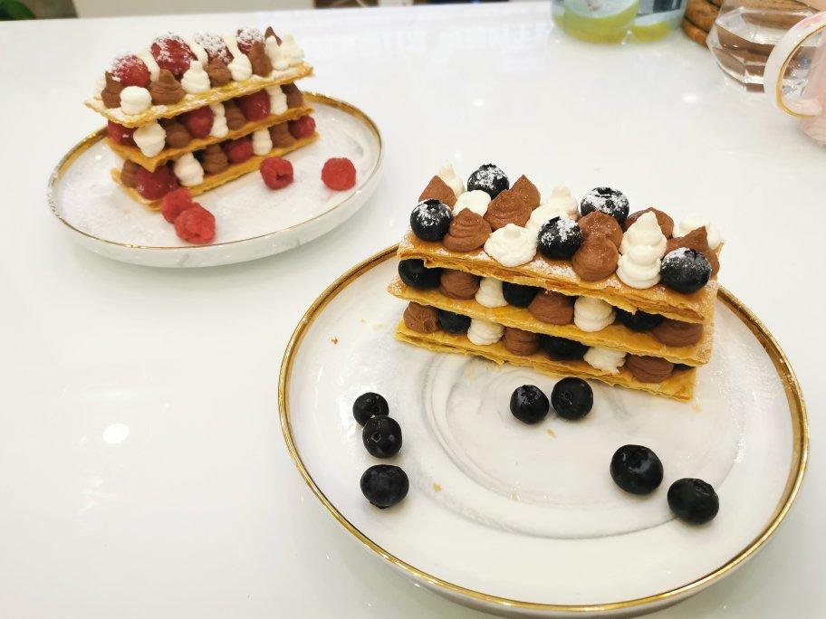 草莓拿破仑（呱呱杯夹馅儿更好吃哟！）