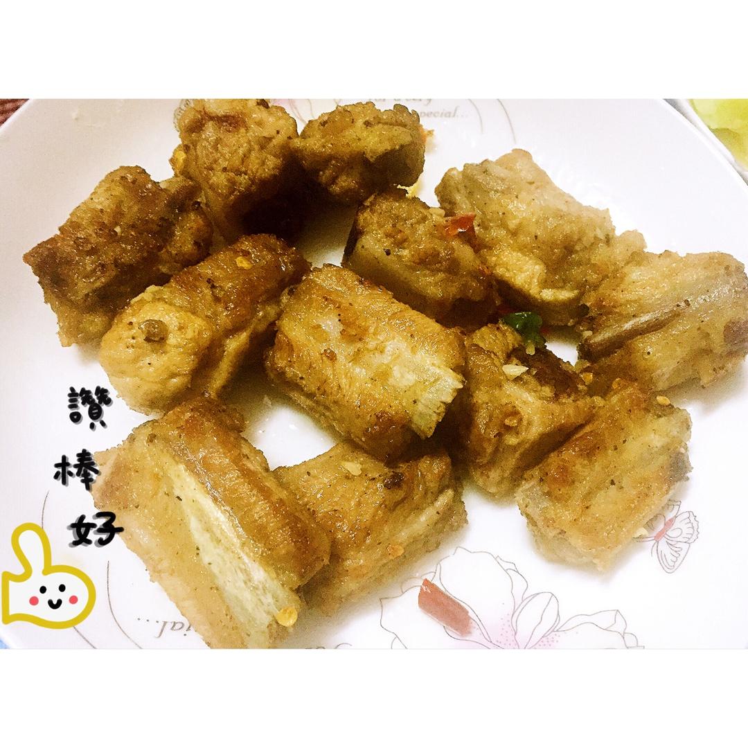 椒盐蒜香骨