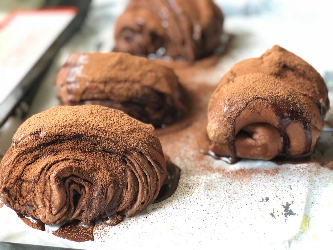 脏脏包-可颂牛角包Chocolate Croissants