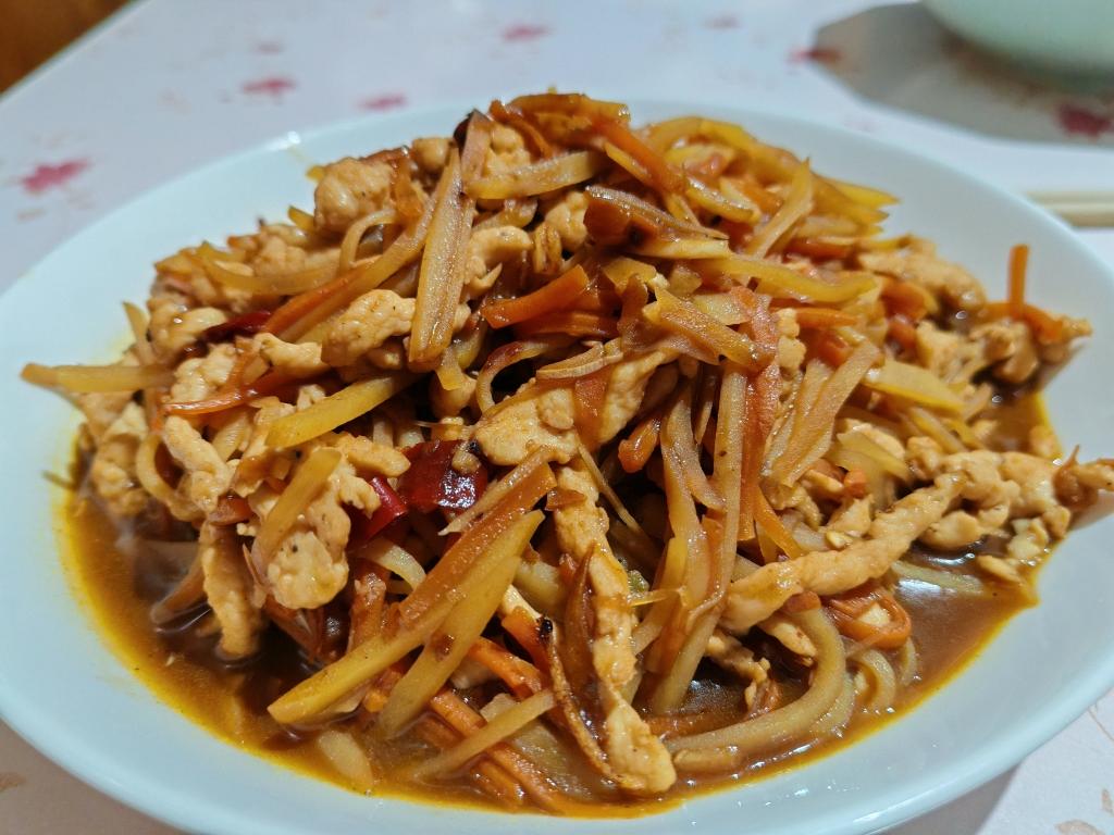 鸡胸肉版鱼香肉丝