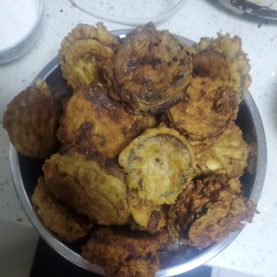 酥炸茄盒￨外酥里嫩