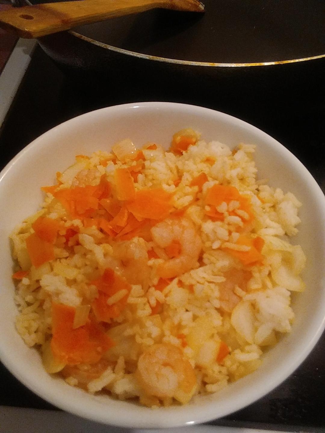 虾仁炒饭