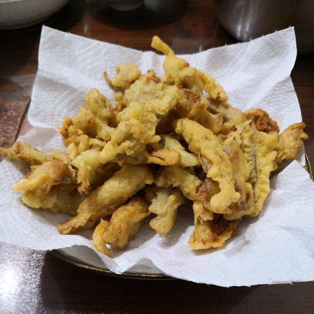 油炸平菇