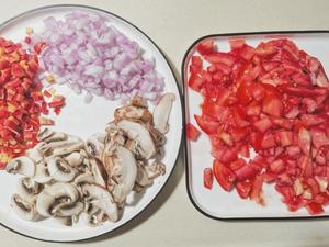 超低卡（260kcal）番茄小扁豆西葫芦面|减肥食谱的做法 步骤3