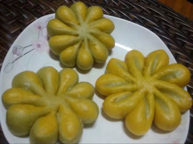 菊花馒头