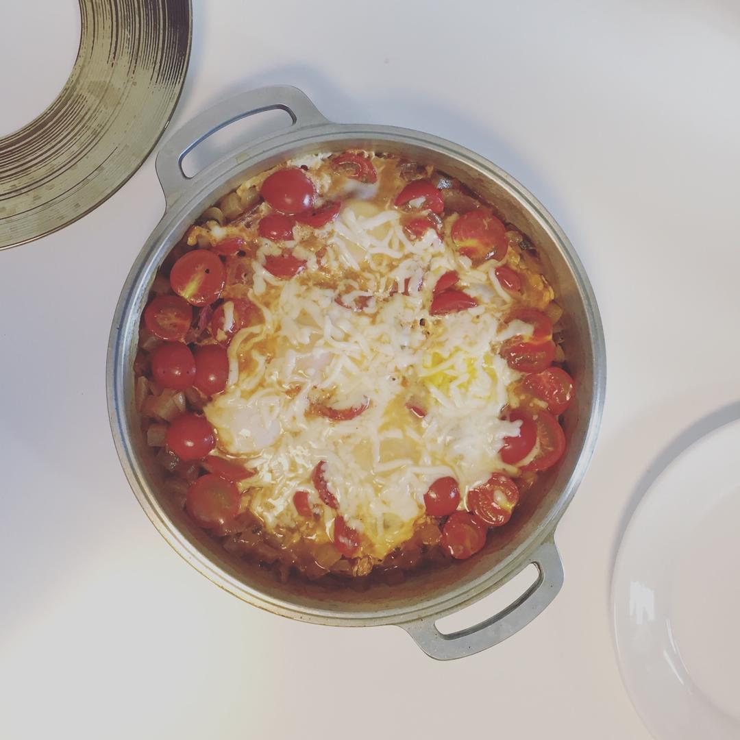 『快手早餐』番茄焗蛋