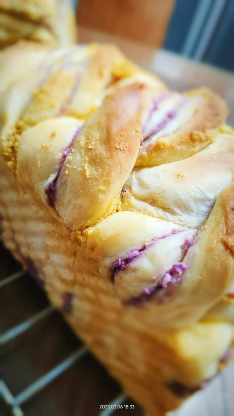 芋泥咸蛋黄吐司｜料多超满足｜神仙搭配