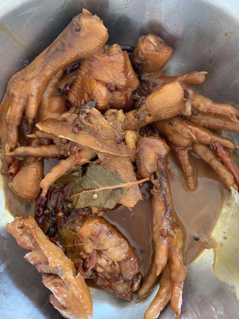 超级好吃的卤鸡爪(张亮卤世界方子)