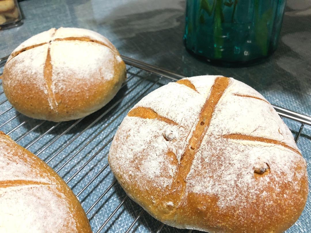 「欧包」经典英式布鲁姆面包 English bloomer