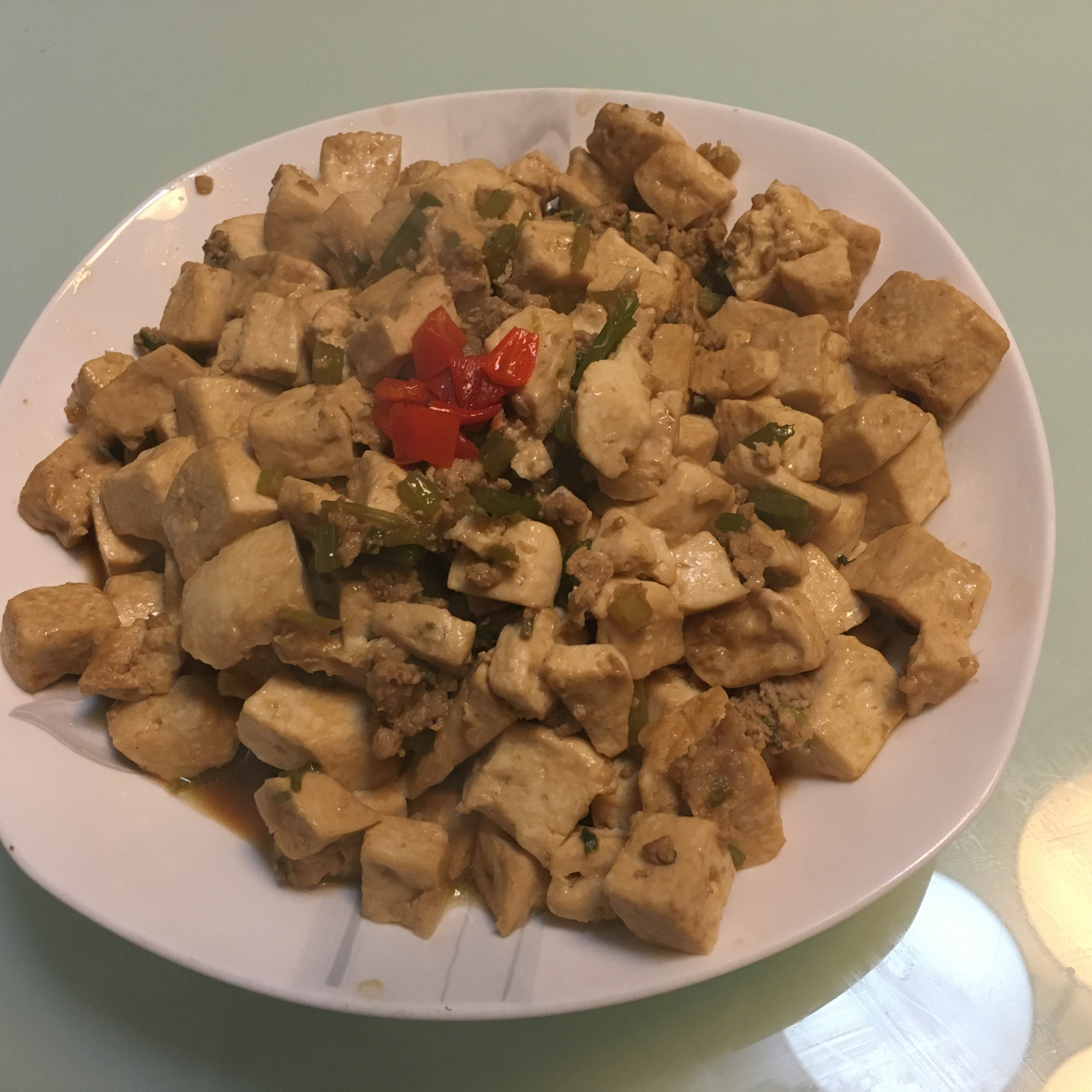 肉末豆腐~无敌下饭菜