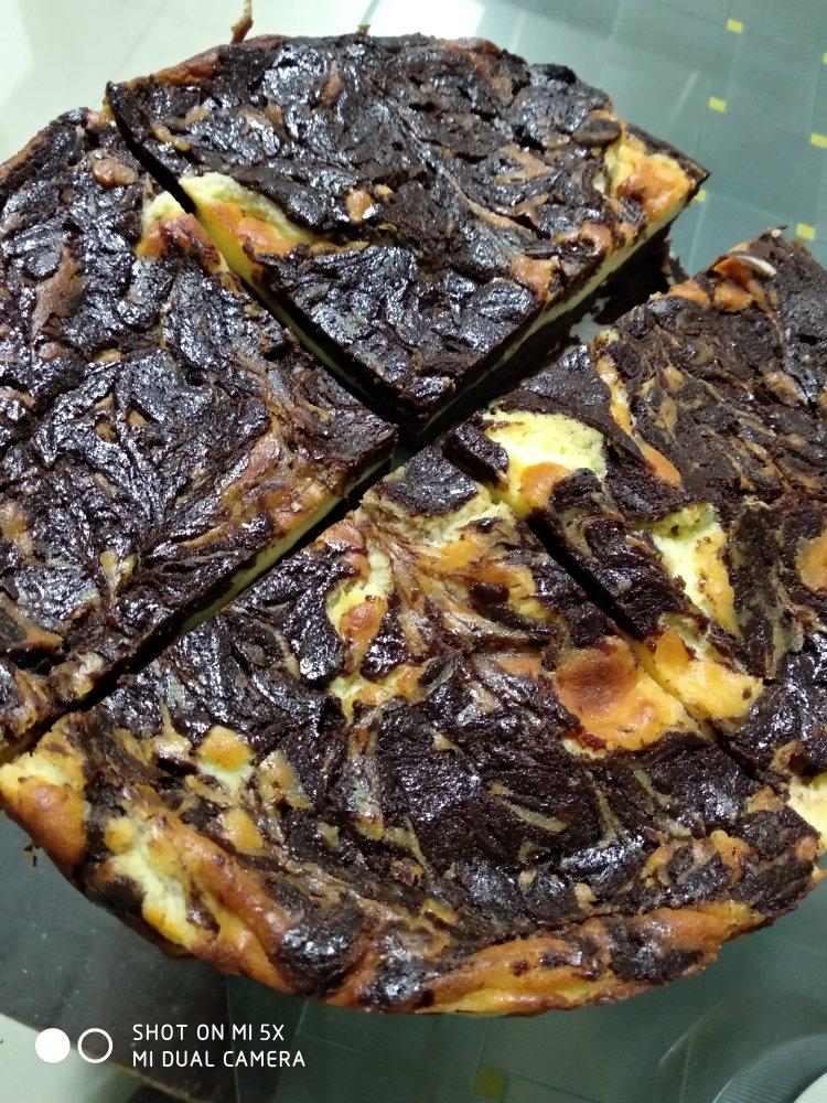 芝士布朗尼蛋糕 Cream Cheese Brownie