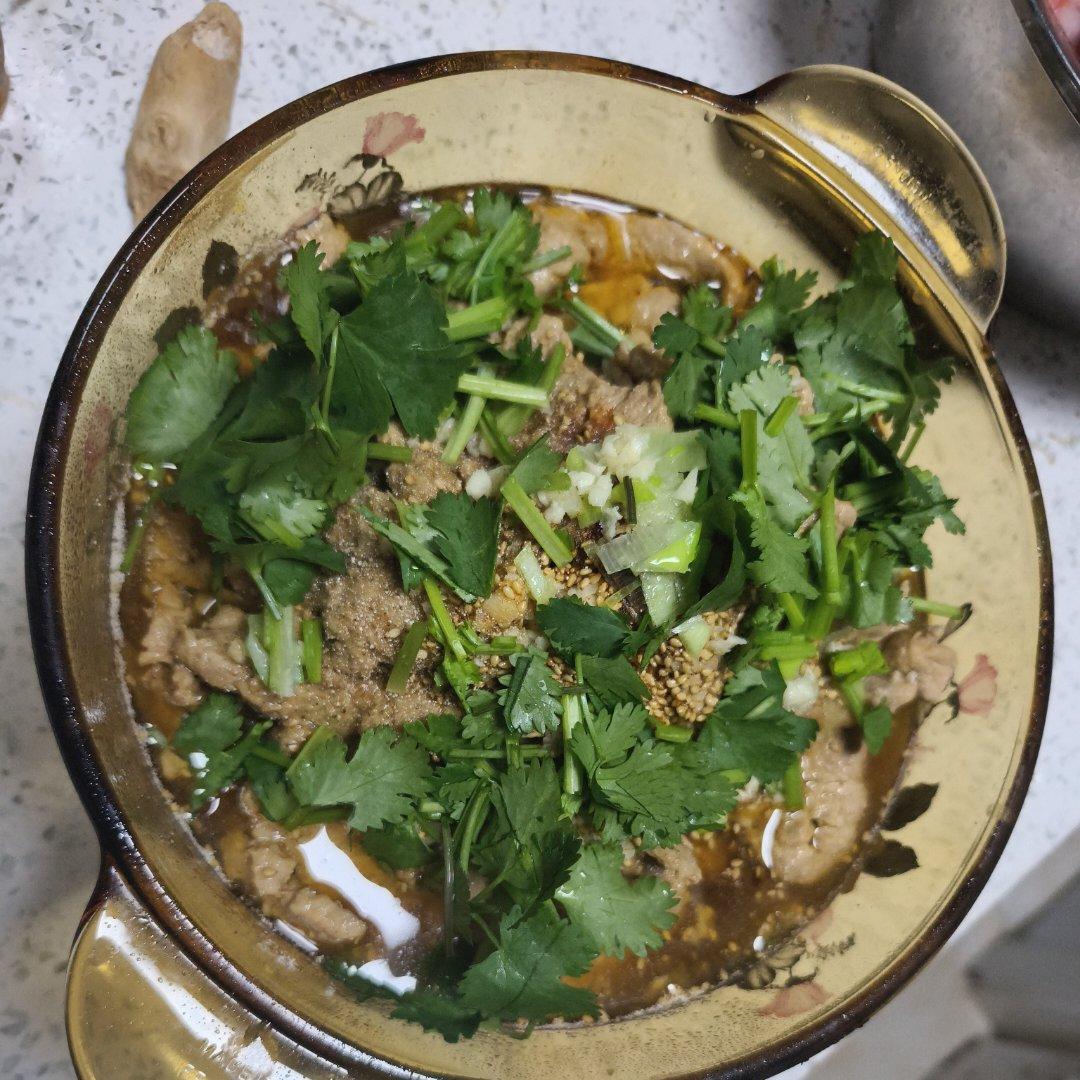 超级好吃的家常水煮肉片