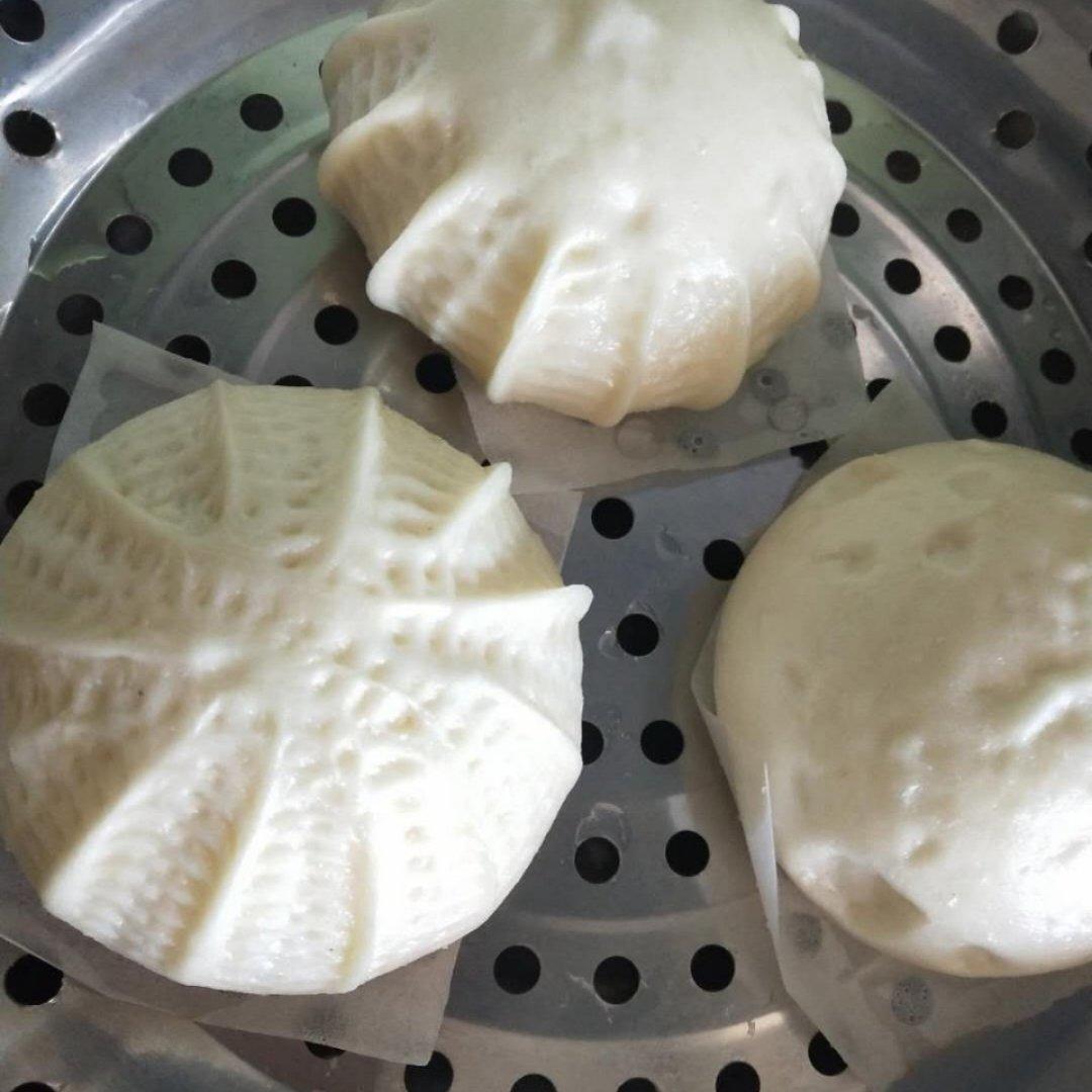 年味儿十足的枣花馍、面鱼、元宝、福字豆沙包