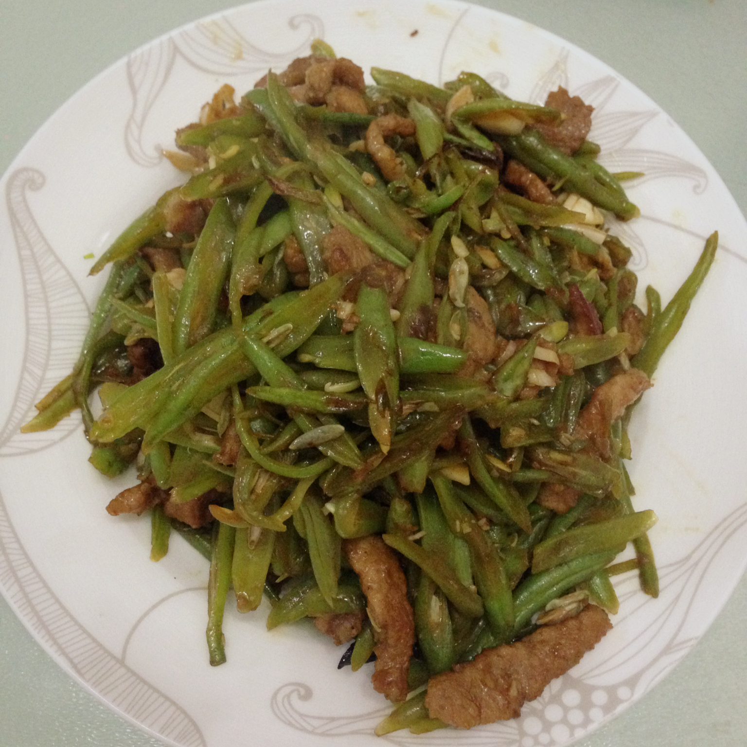 芸豆丝炒肉