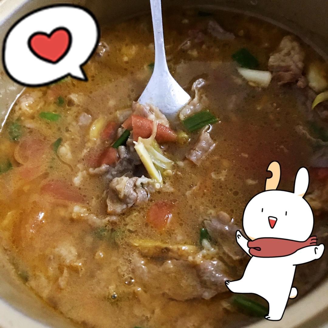 番茄肥牛汤