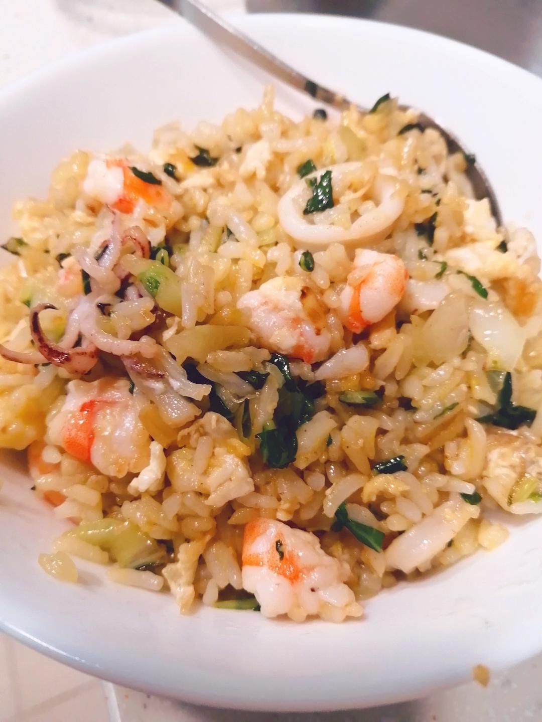 日不落黄金海鲜炒饭