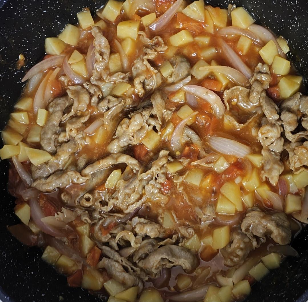 番茄肥牛烩饭