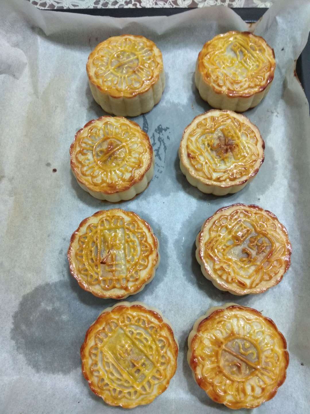 流心奶黄月饼（无吉士粉/转化糖浆版本）【曼食慢语】