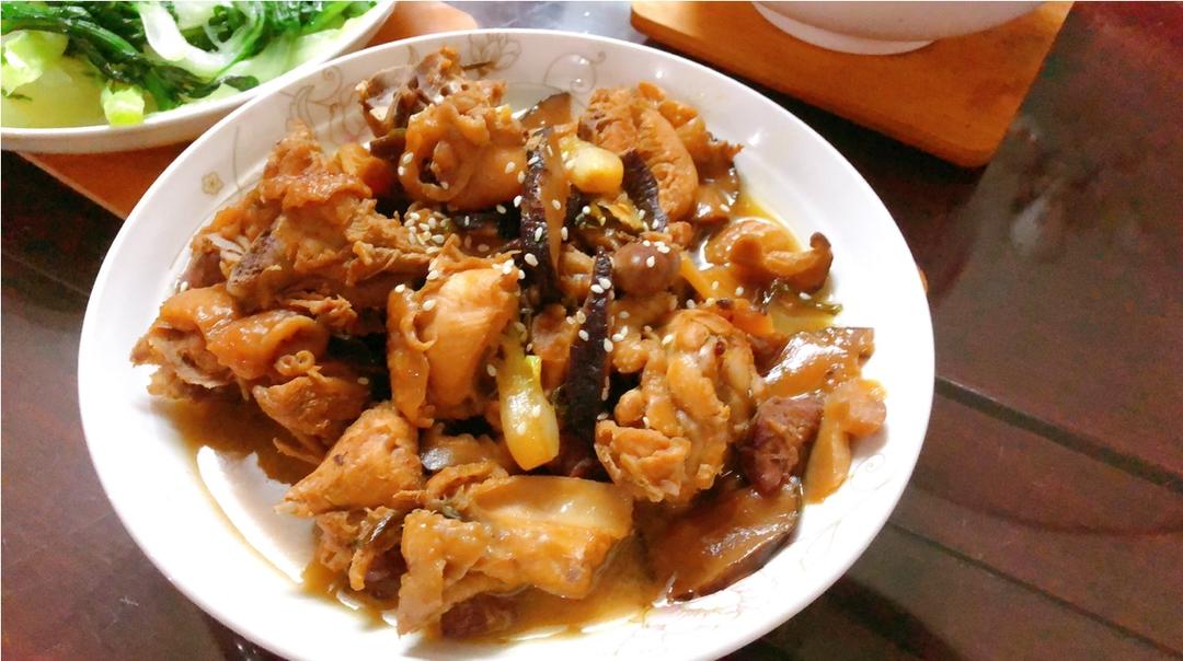 黄焖鸡米饭🍚汤怎么能不泡饭？！！