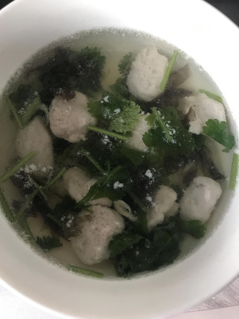 🔥这个季节一定要给孩子多喝这道紫菜肉丸汤，补铁又补钙❗️