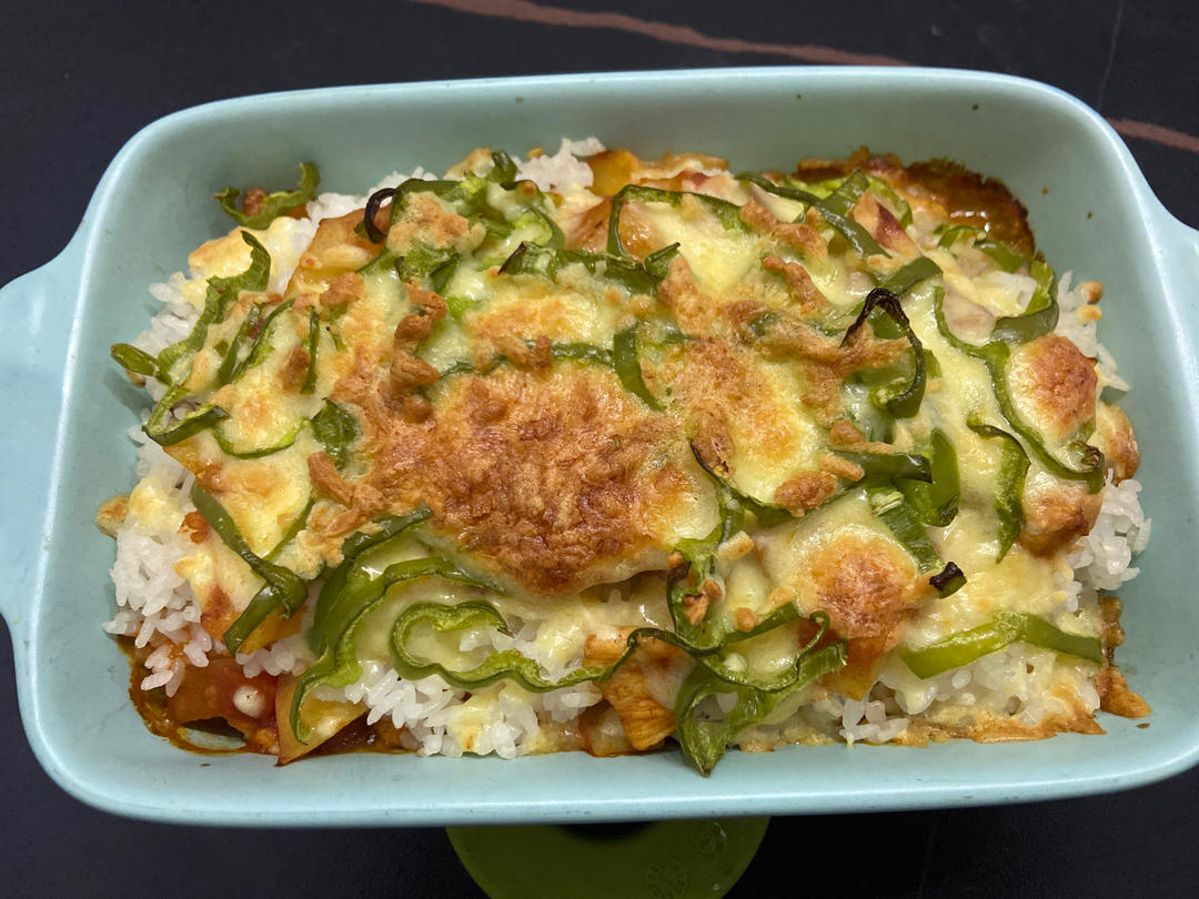 番茄鸡肉浓情焗饭【两人份】