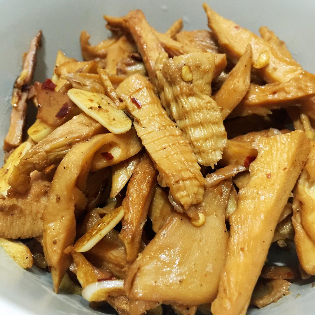 麻辣霉豆腐乳烧笋干