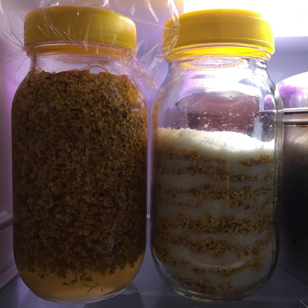 自制桂花蜜酱