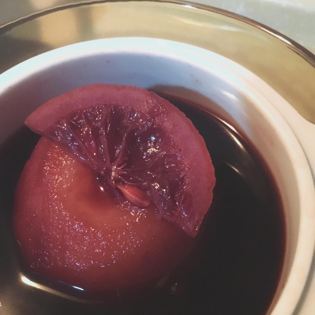 法式红酒炖啤梨
