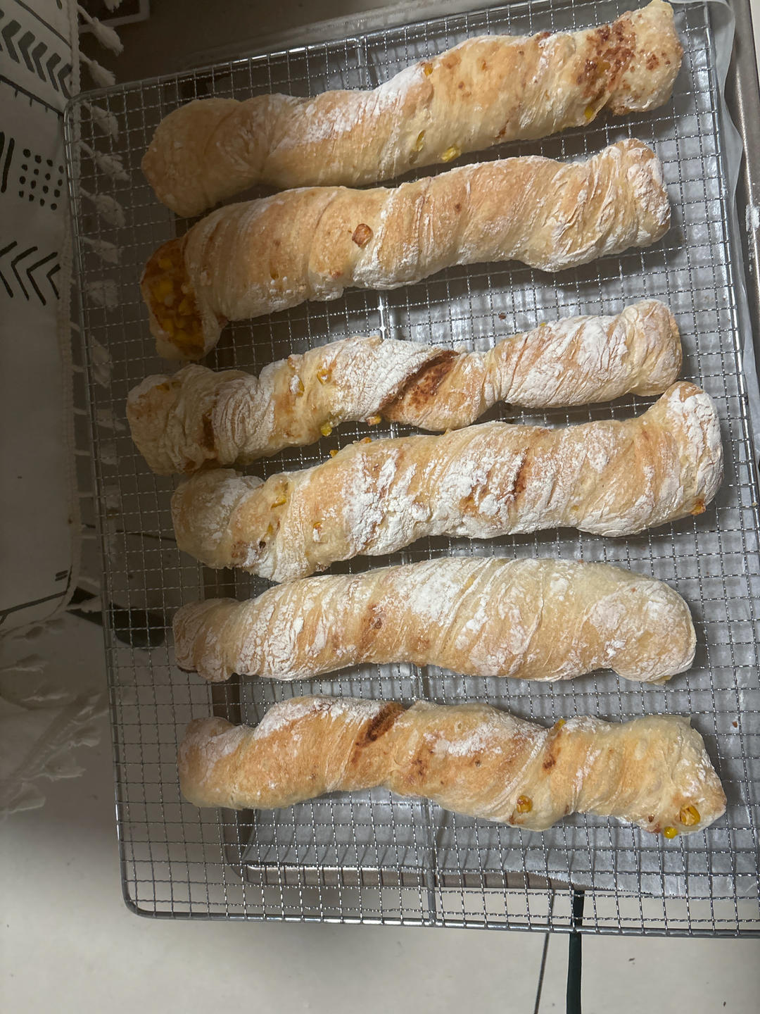 免揉！超简单｜田园风面包扭扭棒🥖