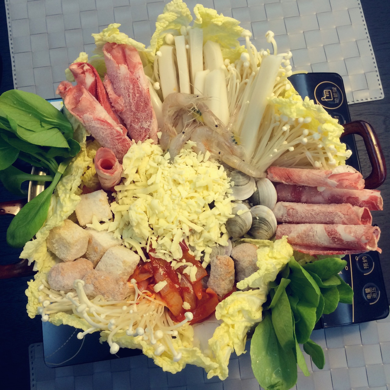芝士年糕火锅