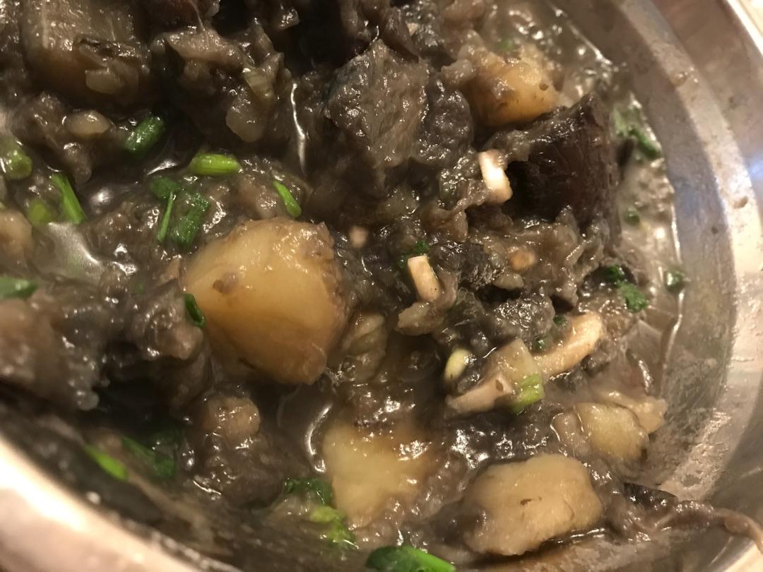 土豆炖茄子