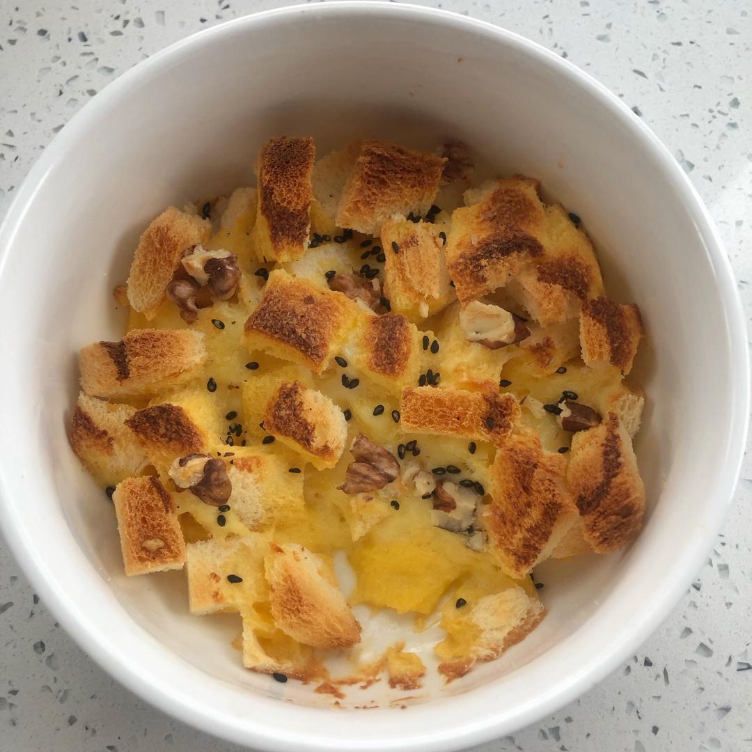 低脂奶香土司丁