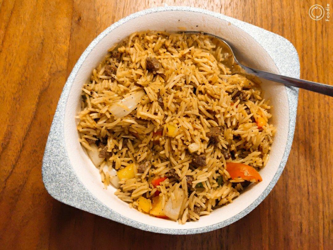 黑椒牛肉粒炒饭【食材包操作说明】