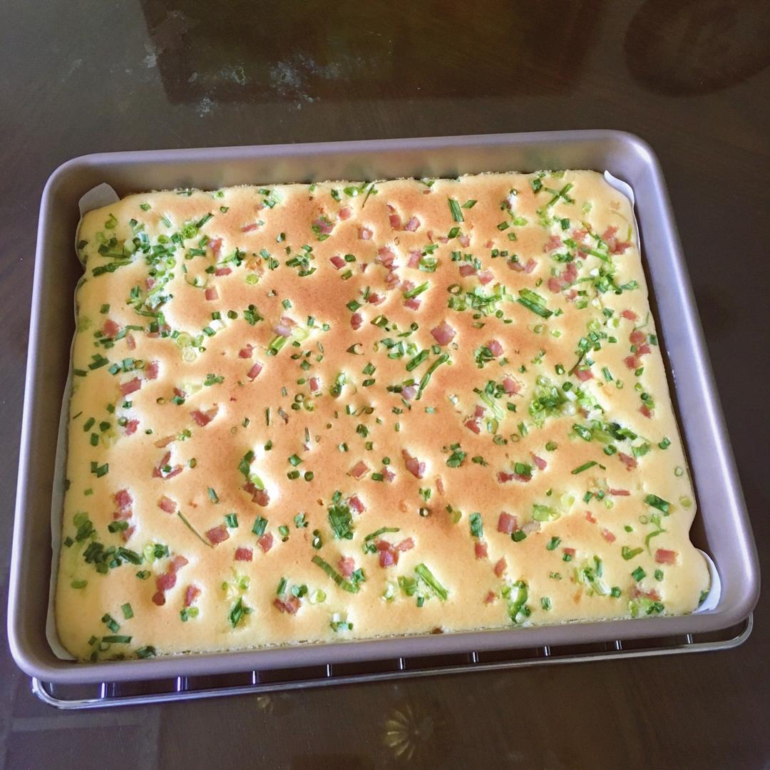 芝士夹心肉松蛋糕🍰