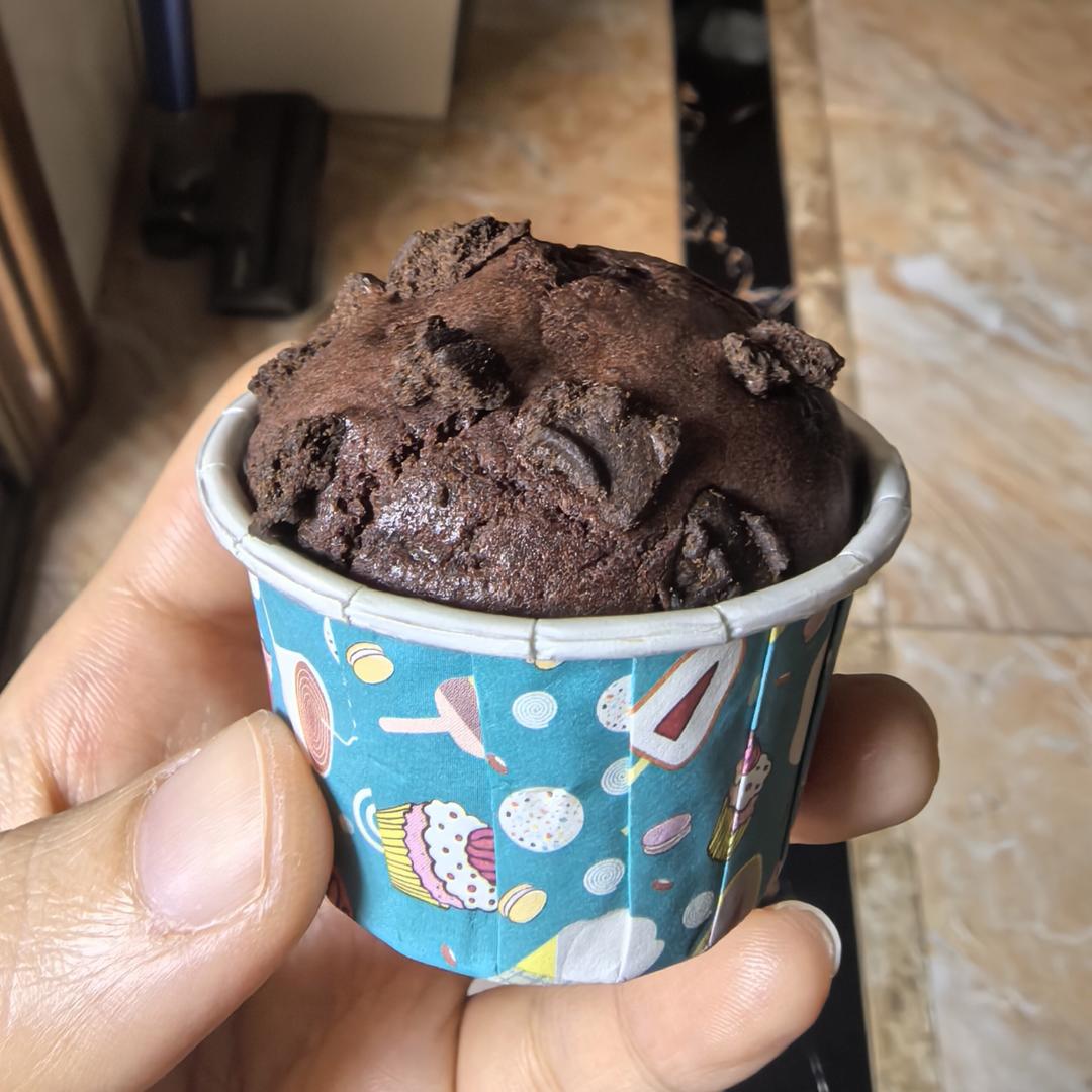 巧克力玛芬小蛋糕 可以常温邮寄的小蛋糕！