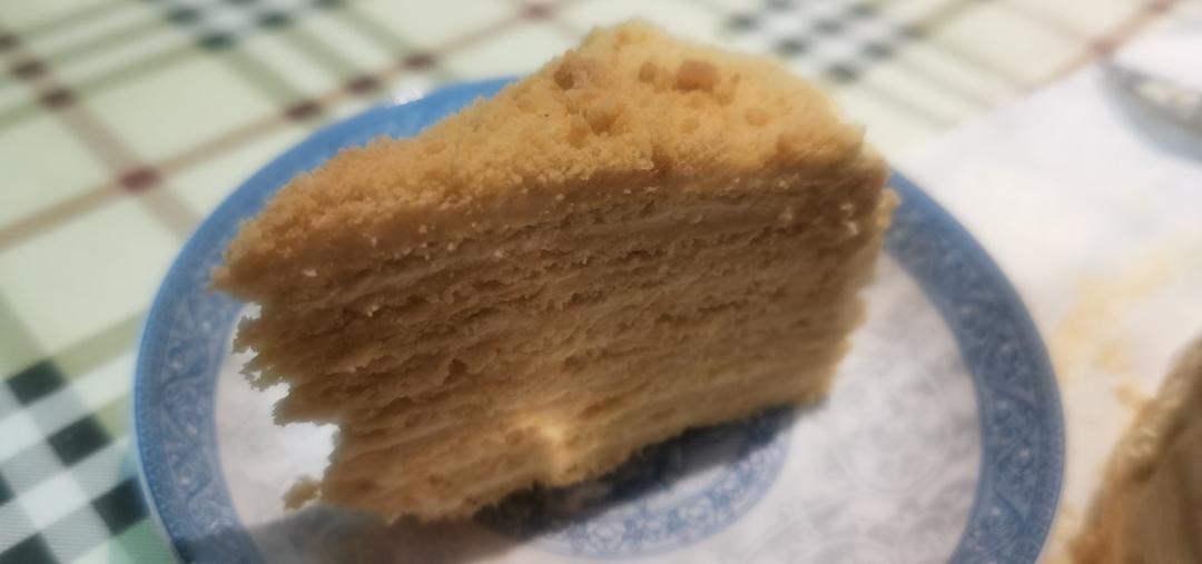 俄罗斯蜂蜜蛋糕   千层蛋糕【又名提拉米苏】