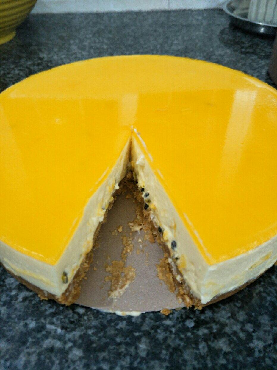 百香果慕斯蛋糕8寸