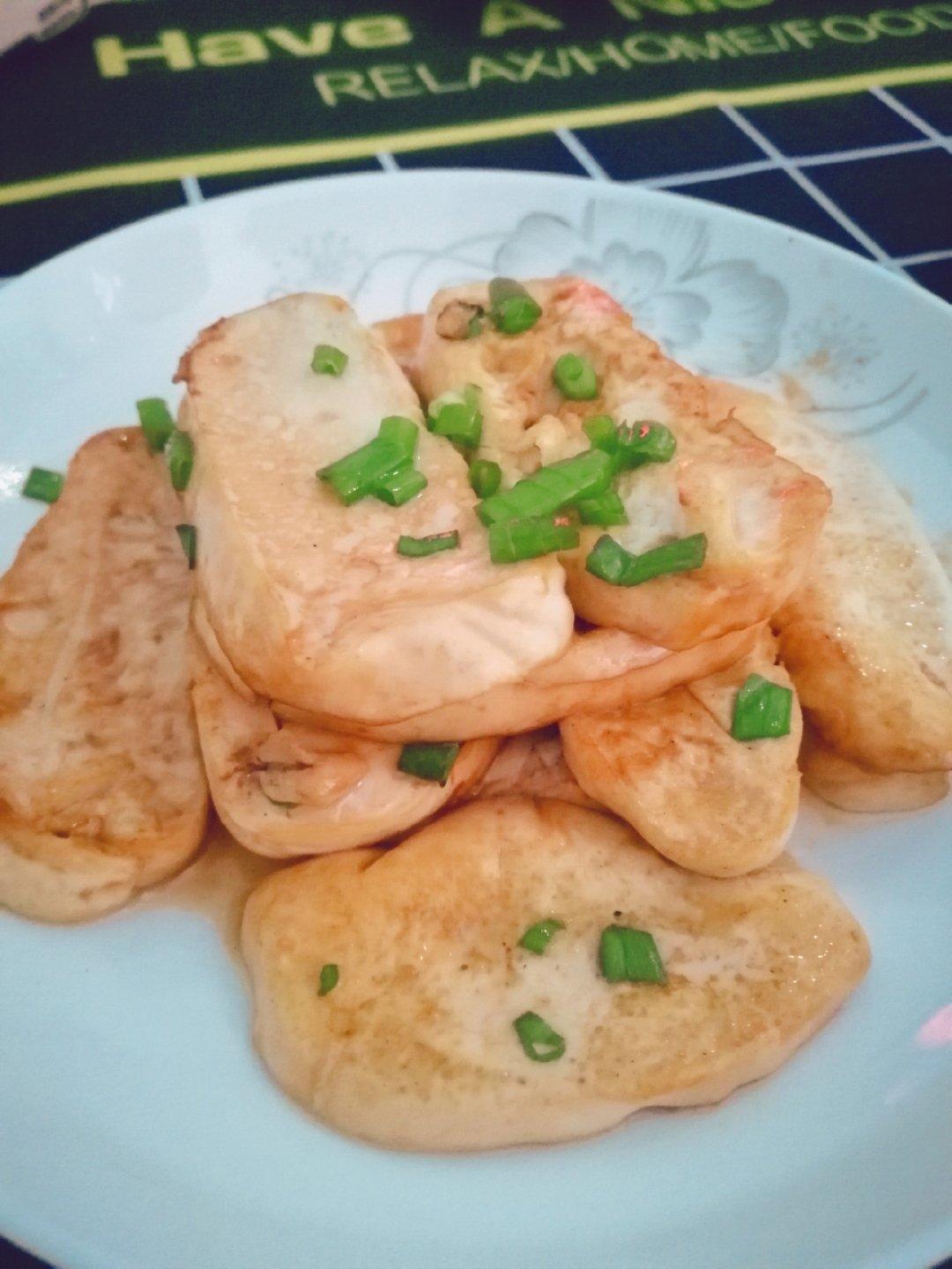 香煎布包豆腐
