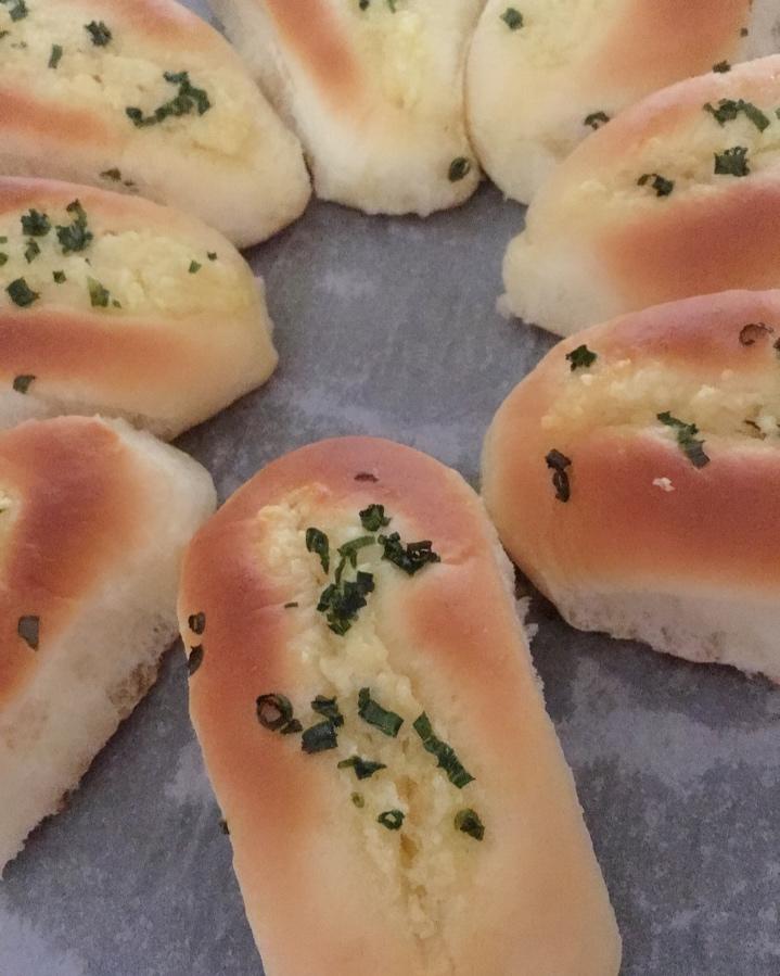 蒜香面包