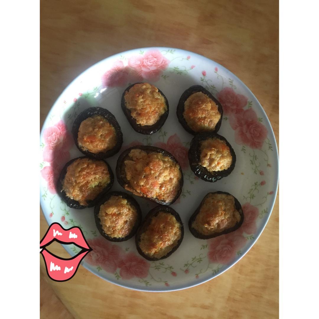 豆腐肉末酿香菇