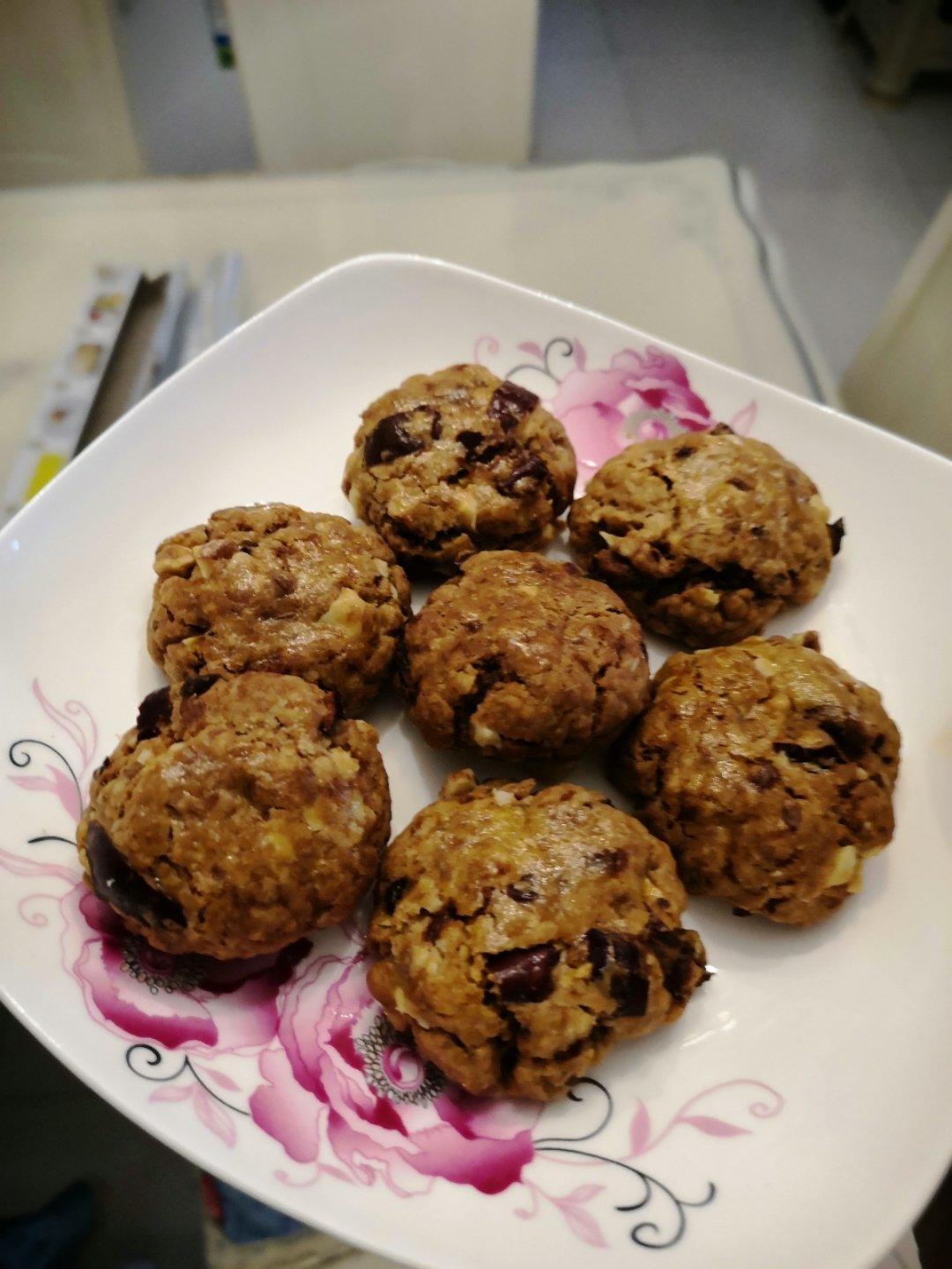 红枣红糖核桃饼干