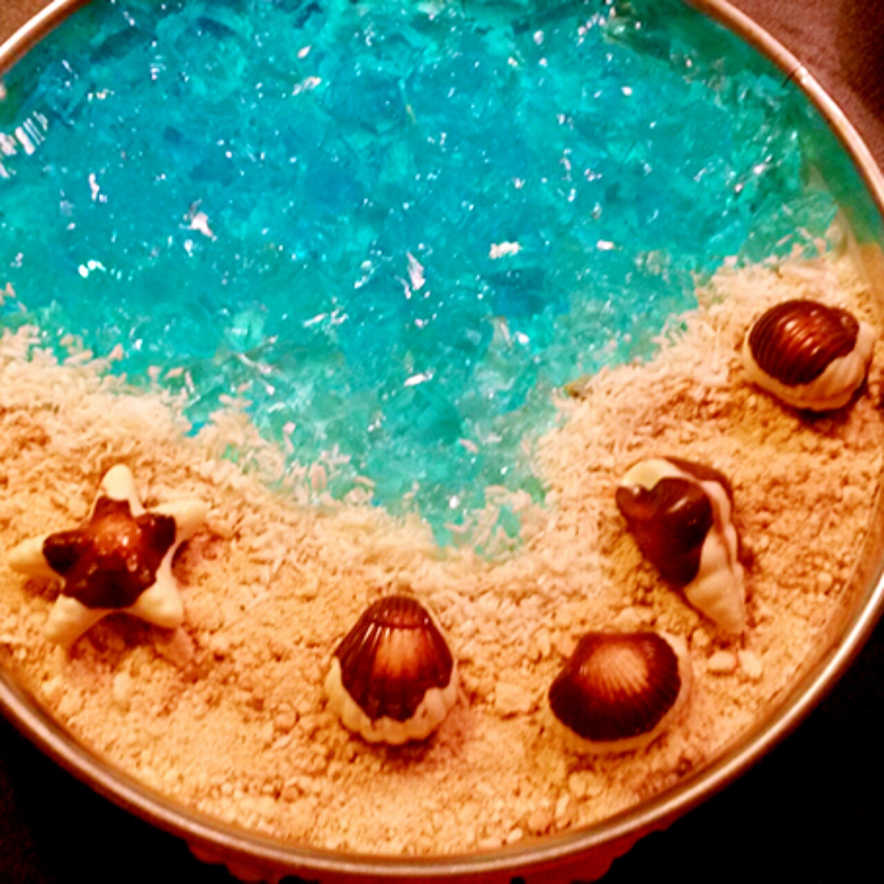 海洋酸奶慕斯蛋糕